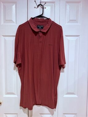 Maven Men's Brick Red Polo - 2XL